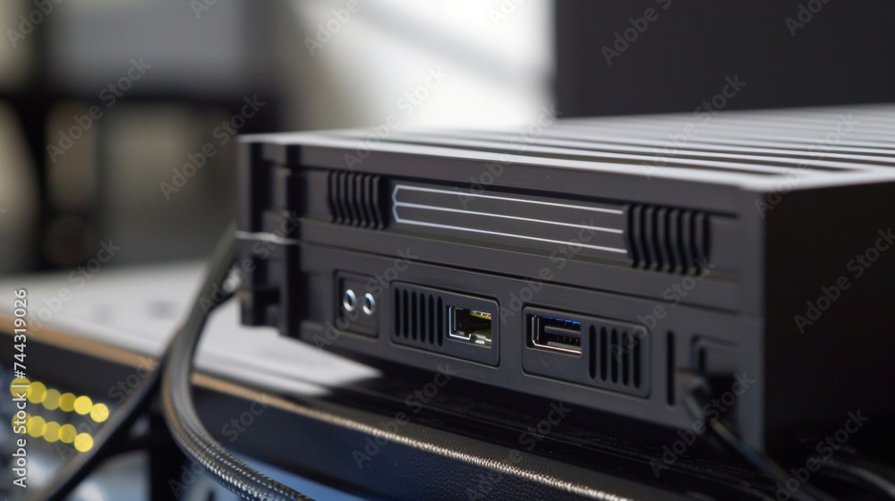 A closeup of the battery pack providing longlasting power for extended use without the need for cords or outlets. A closeup of the battery pack providing longlasting power for extended use without the need for cords or outlets.