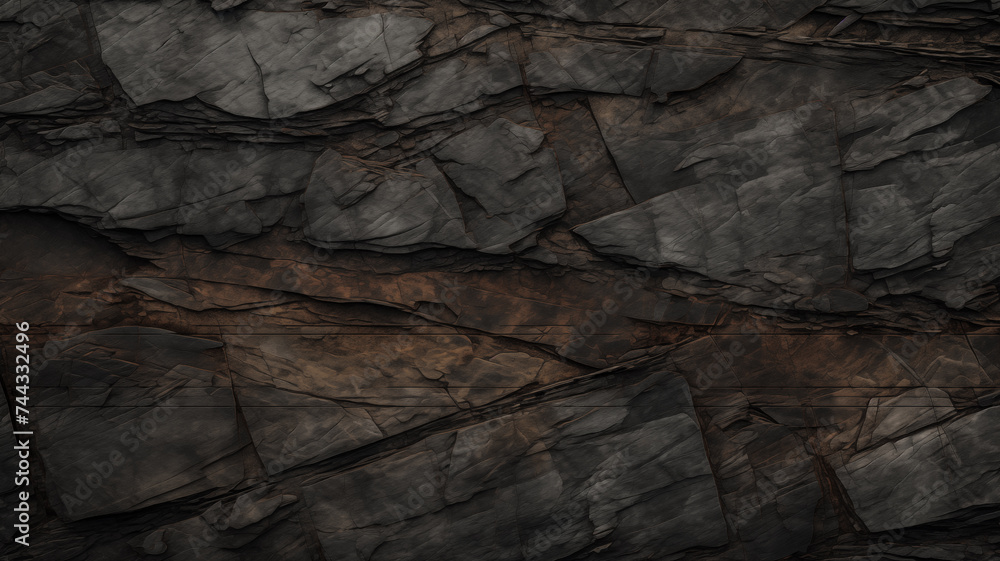 Cliff rock face texture surface dark background of great outdoors, nature exploration and travel. Brown earth tones granite stone slice natural background for copy space abstract textures by Vita Cliff rock face texture surface dark background of great outdoors, nature exploration and travel. Brown earth tones granite stone slice natural background for copy space abstract textures by Vita