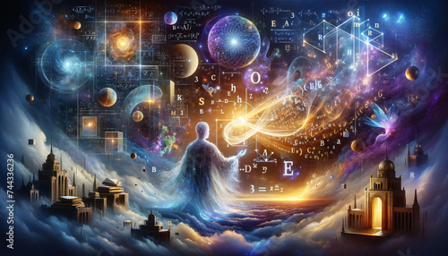 Sage conjuring Bellman Equation in surreal dreamscape. © TechArtTrends