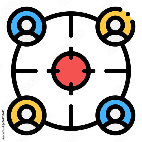 group discussion icon