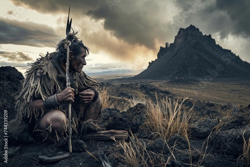 Natives aborigines: mesmerizing portrayal of indigenous cultures, traditions, heritage captured in evocative images, celebrating richness of ancient rituals, diverse lifestyles, tribal communities. photo