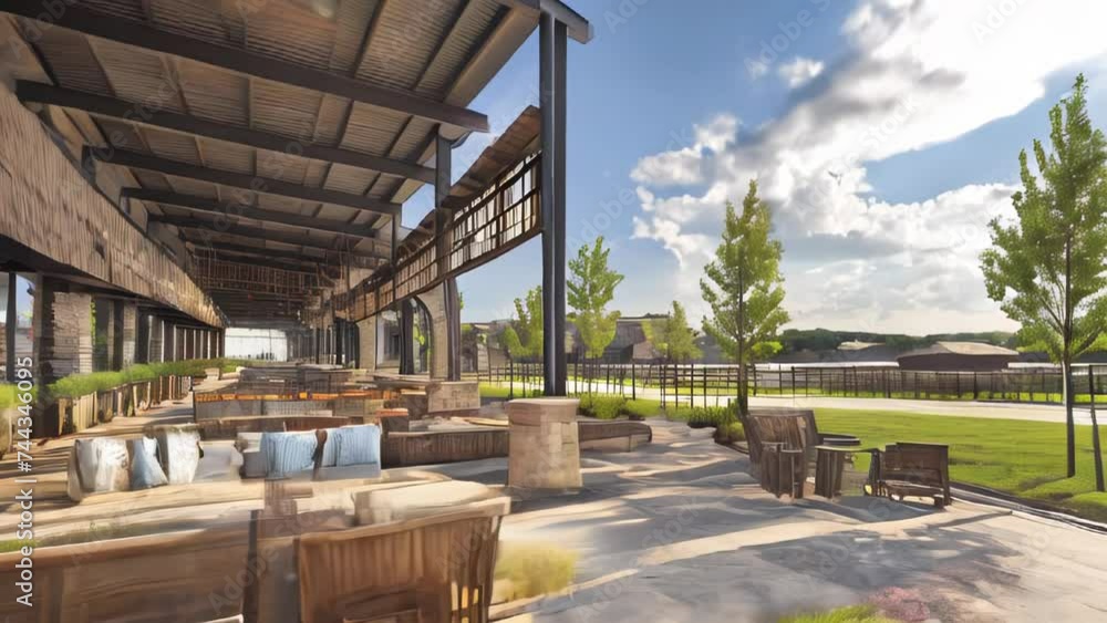 Open patio, comfortable outdoor furniture, covered dining area, surrounding natural landscape
Open patio, comfortable outdoor furniture, covered dining area, surrounding natural landscape