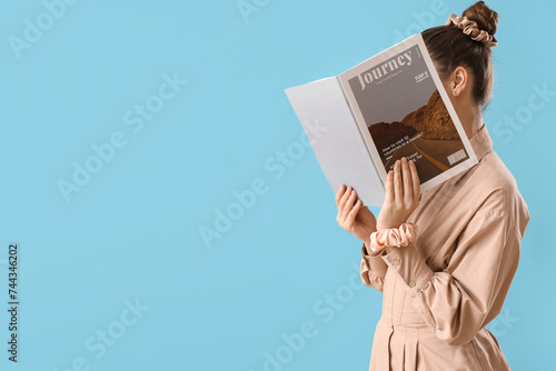 Beautiful young woman with ...