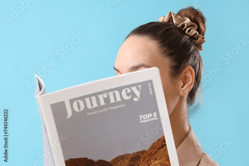 Beautiful young woman with ...