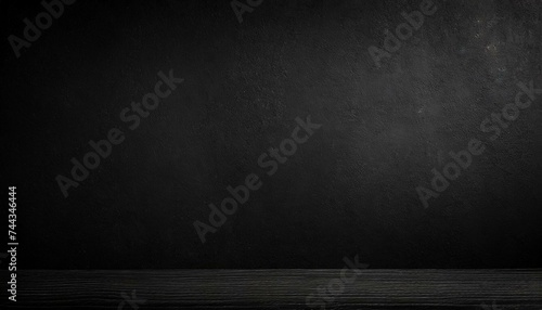 empty blackboard on wall
