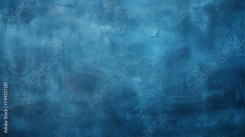 Dark blue grunge wall with copy space minimalist wallpaper
