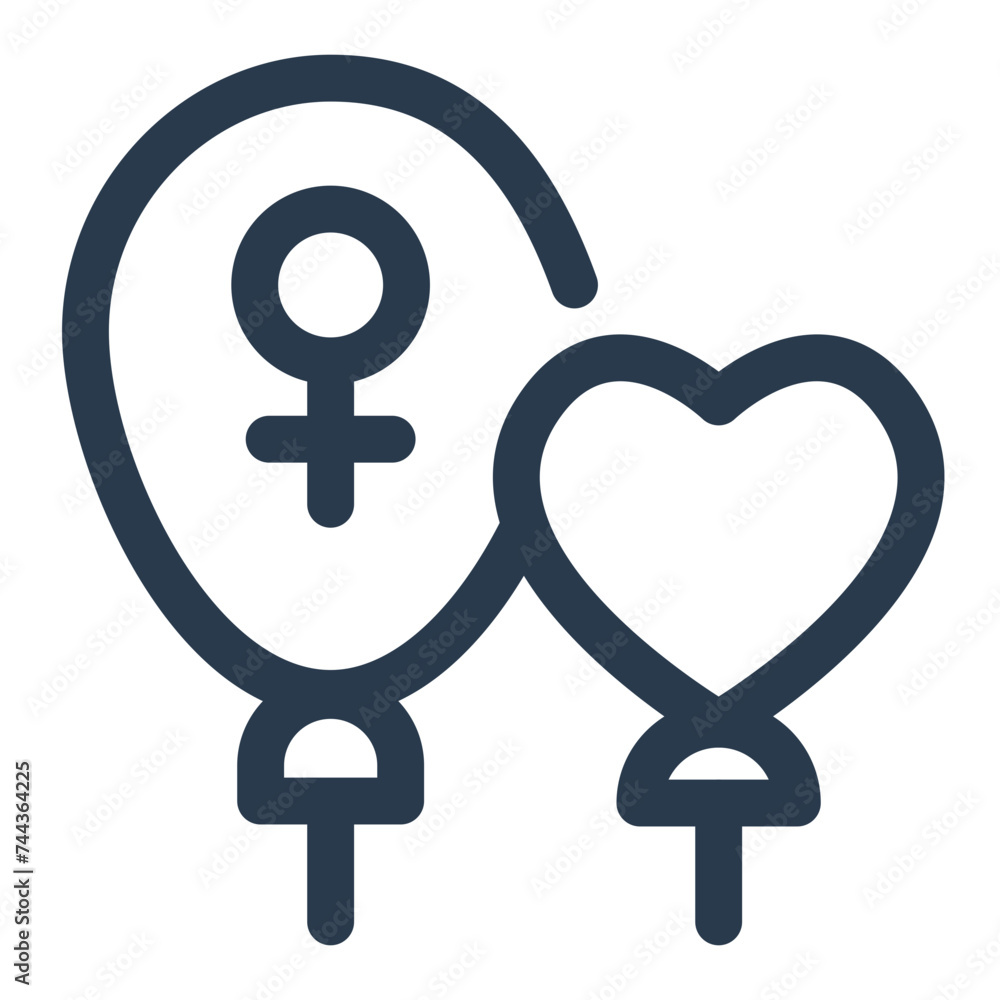 Celebration on Women's Day Vector Icon Illustration Celebration on Women's Day Vector Icon Illustration