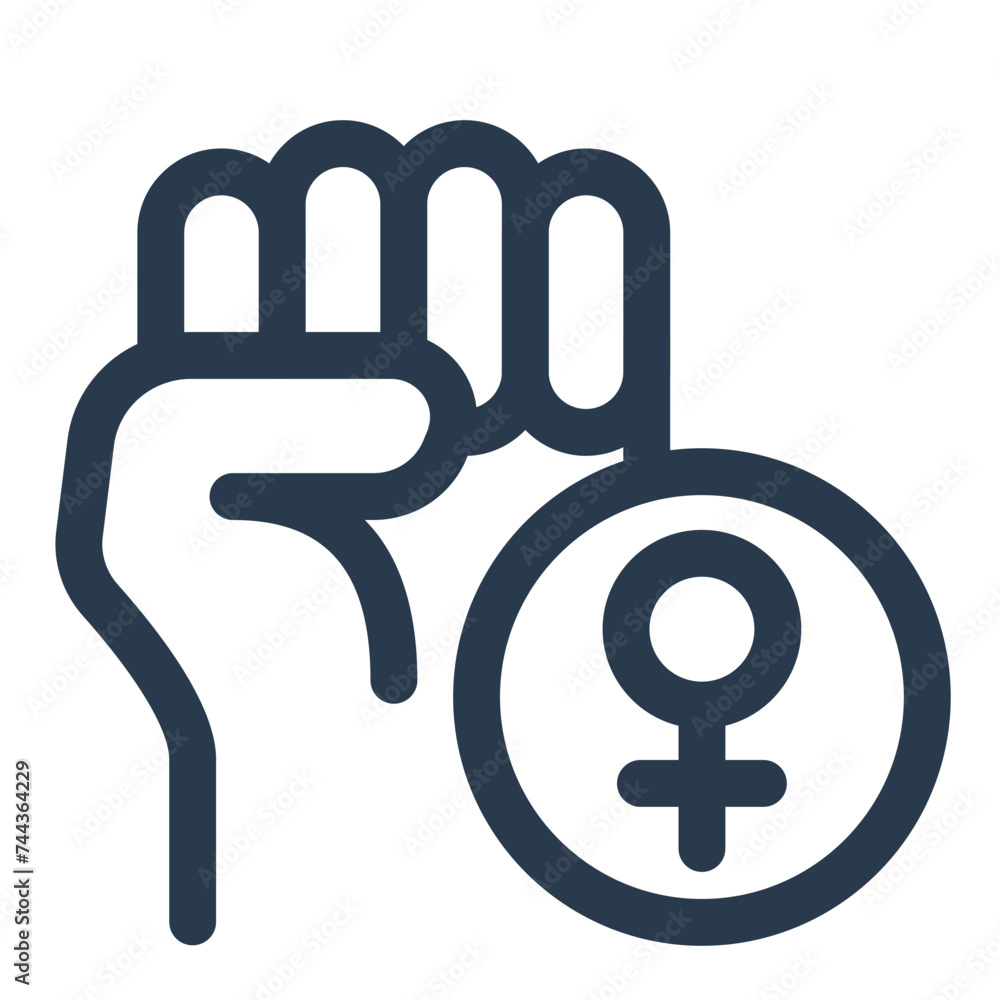 Empowering Moments for Women's Day Vector Icon Illustration Empowering Moments for Women's Day Vector Icon Illustration