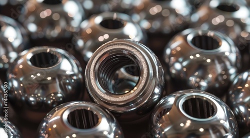 Stainless steel bearings, ball bearings.