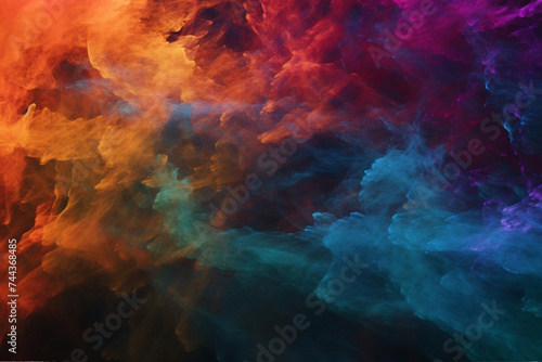 abstract colors nebula © alisaaa