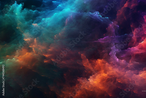 abstract colors nebula © alisaaa