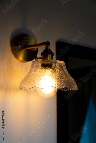beautiful hanging light bulb lamp
