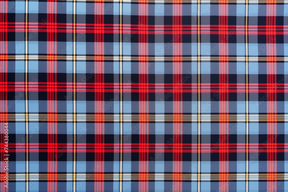 Colorful Grid Pattern Fabric Texture Background Image Colorful Grid Pattern Fabric Texture Background Image