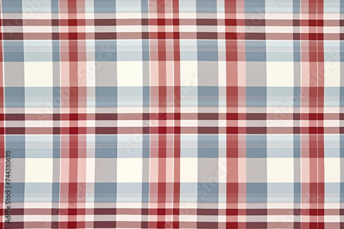 Colorful Grid Pattern Fabric Texture Background Image