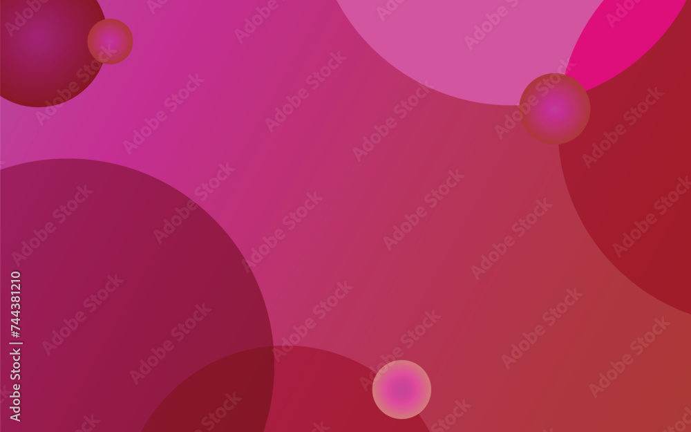 Colorful geometric pink background. Dynamic shapes composition. Eps10 vector