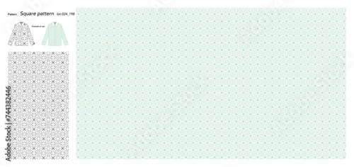 Wallpaper Square pattern 