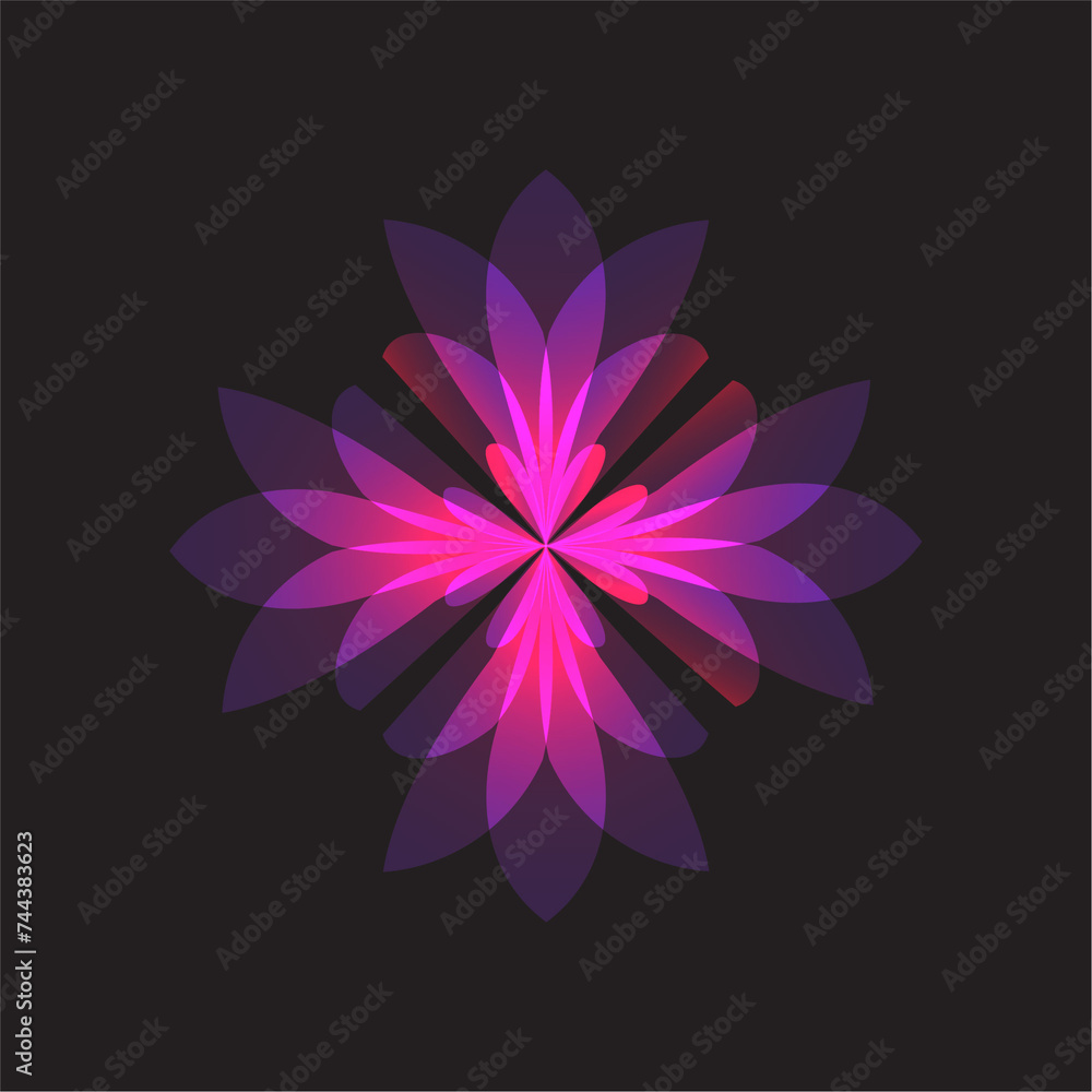 Fototapeta premium pink flower, shapes , flower, sprin flower