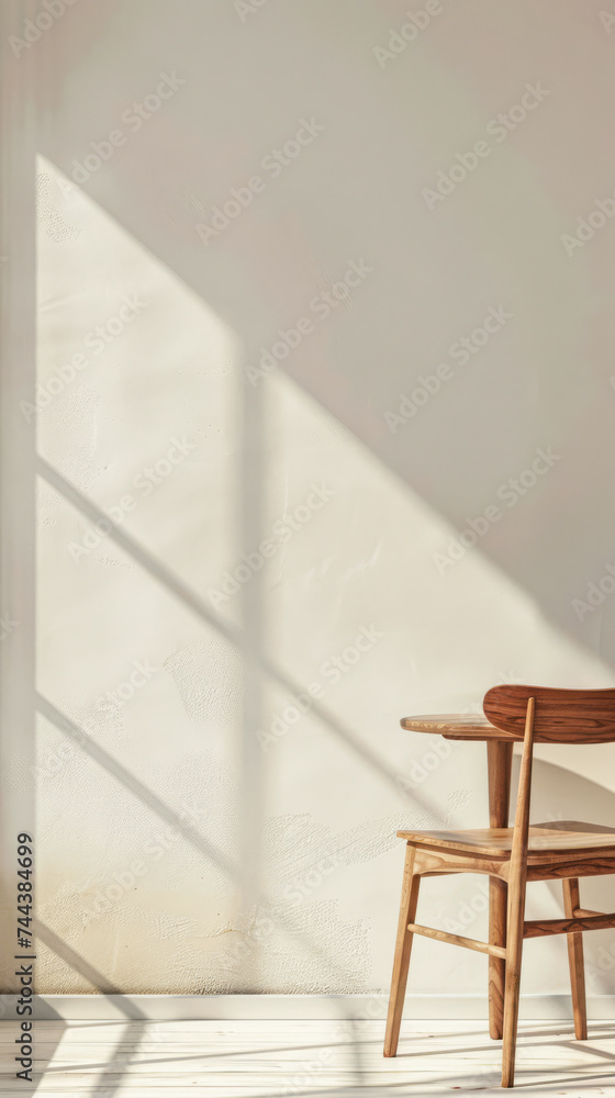 Modern interiors deco composition in minimalist style Modern interiors deco composition in minimalist style
