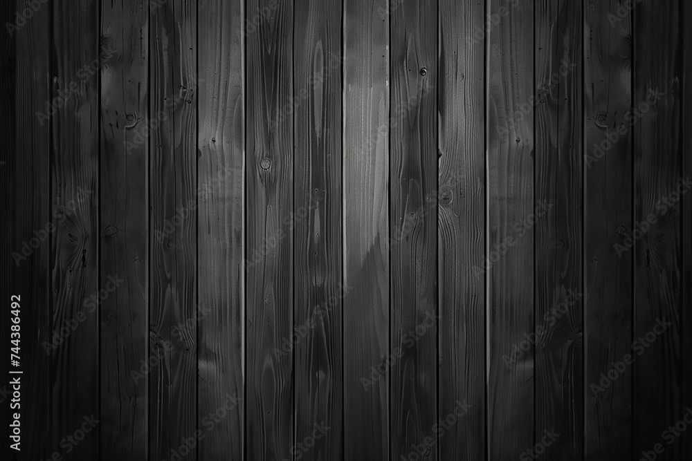 Obraz premium Dark grey wooden texture background