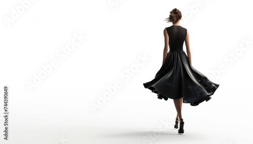 Graceful Lady in Flowing Gown
 photo
