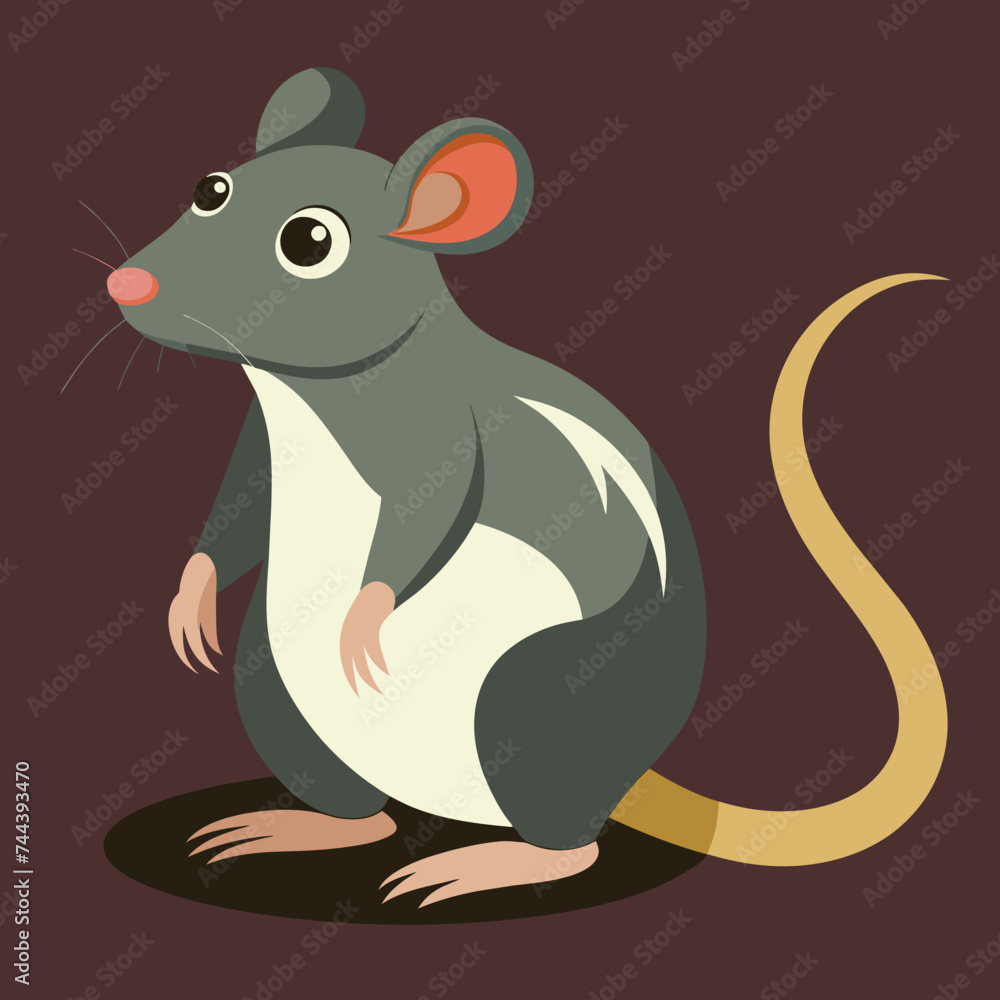 Rat animal pet vector illustration draw cartoon pretty cute
Rat animal pet vector illustration draw cartoon pretty cute