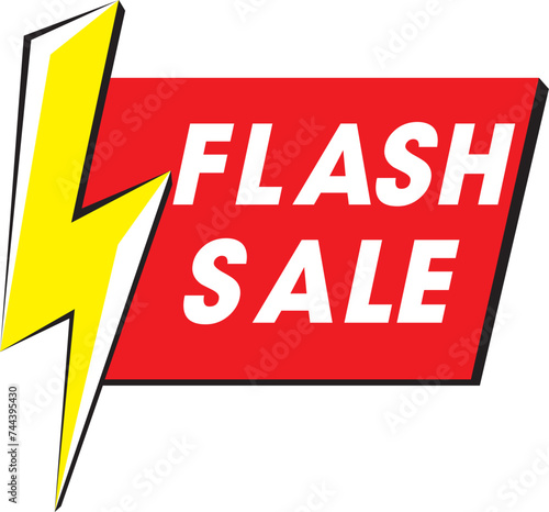 red sale banner