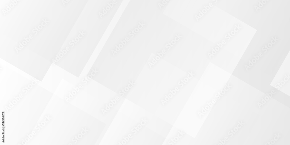 Obraz premium Abstract line light vector triangle square technology carve shapes. modern white and grey gradient color geometric backdrop design cube pattern background for website banner.