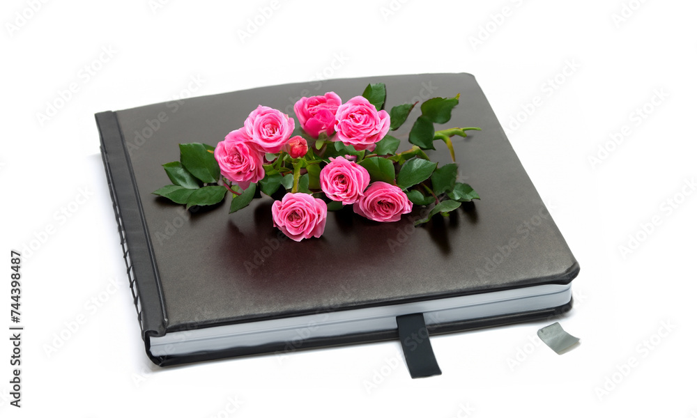 Obraz premium bouquet of roses and box