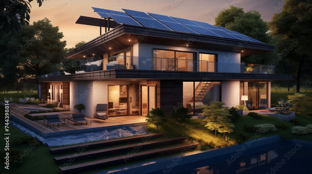 Eco-friendly house