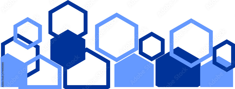 Abstract Hexagon Footer Abstract Hexagon Footer