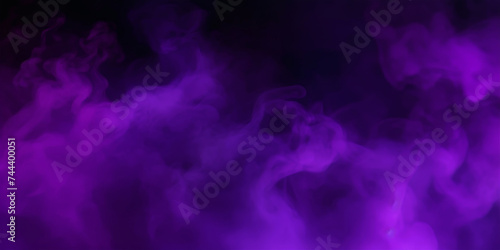 purple smoke , purple splash painting on black background, purple powder dust paint purple explosion explode burst isolated splatter abstract.purple smoke or fog particles explosive effect