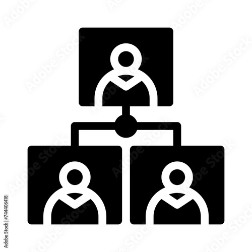 connection glyph icon