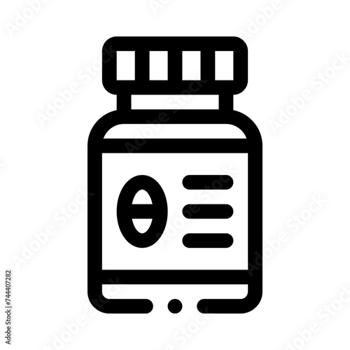 antibiotic line icon