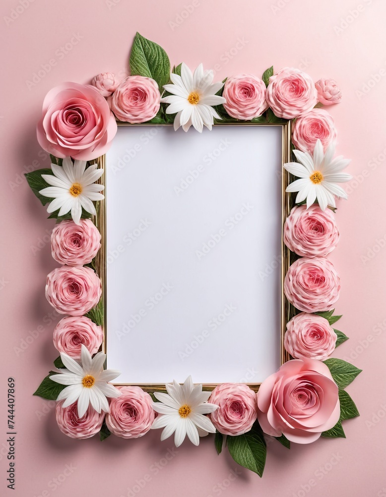 framework for photo or congratulation framework for photo or congratulation
