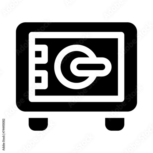 safebox glyph icon
