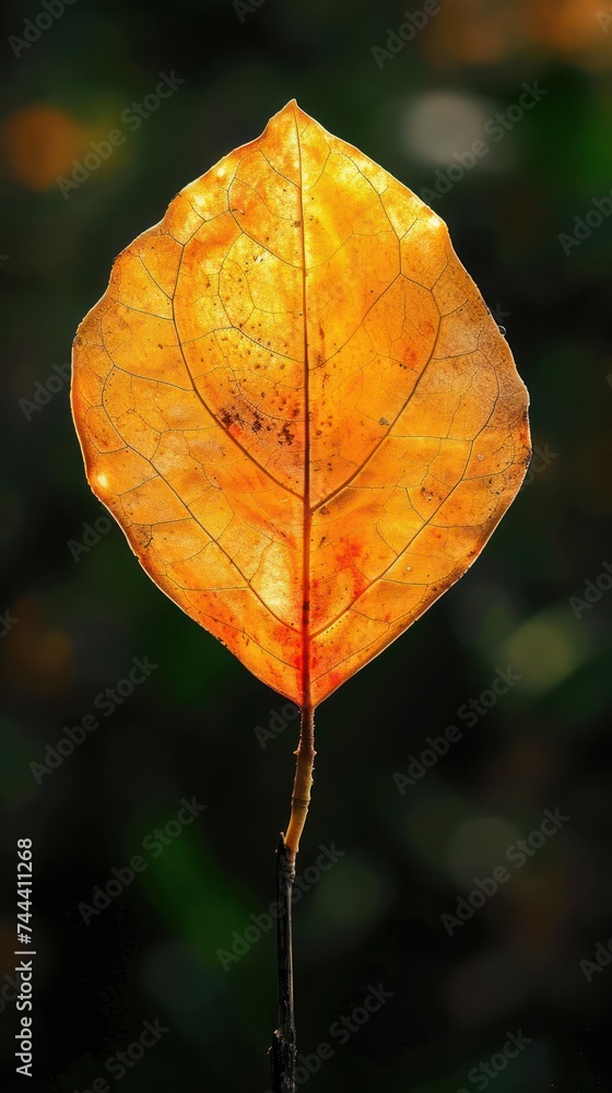 leaf on the tree leaf on the tree