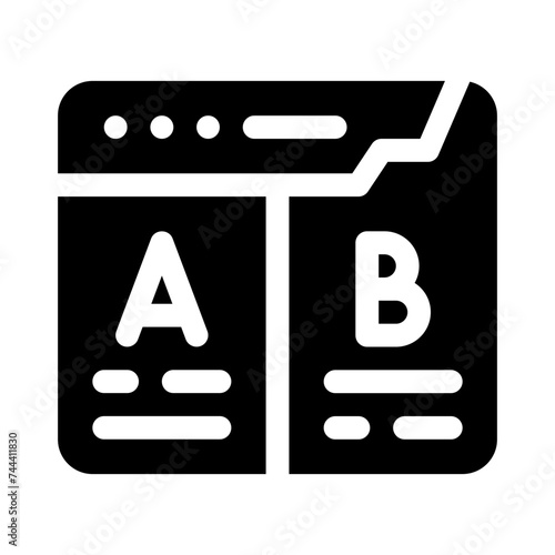 ab glyph icon