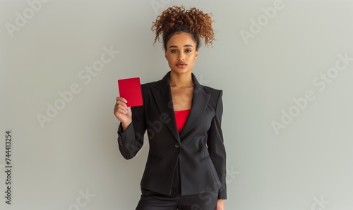Red card against workplace harassment