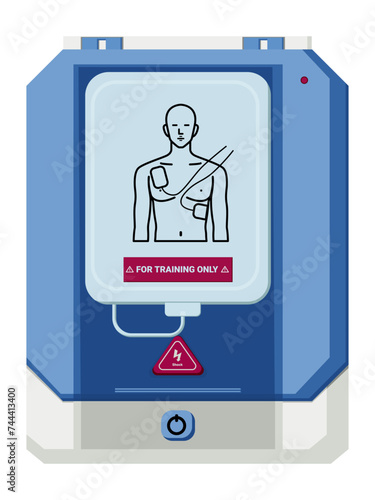 Automated external defibrillators (AED), portable electronic devices can analyze heart rhythm, deliver electric shock, help restore normal heart rhythm in person experiencing sudden cardiac arrest