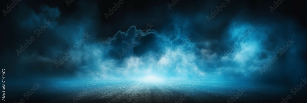 empty room, Wet asphalt ,water surface ,reflection of neon spotlights, a searchlight, smoke. Abstract light in a dark empty street with smoke, smog.Dark background scene of empty street, empty room, Wet asphalt ,water surface ,reflection of neon spotlights, a searchlight, smoke. Abstract light in a dark empty street with smoke, smog.Dark background scene of empty street,