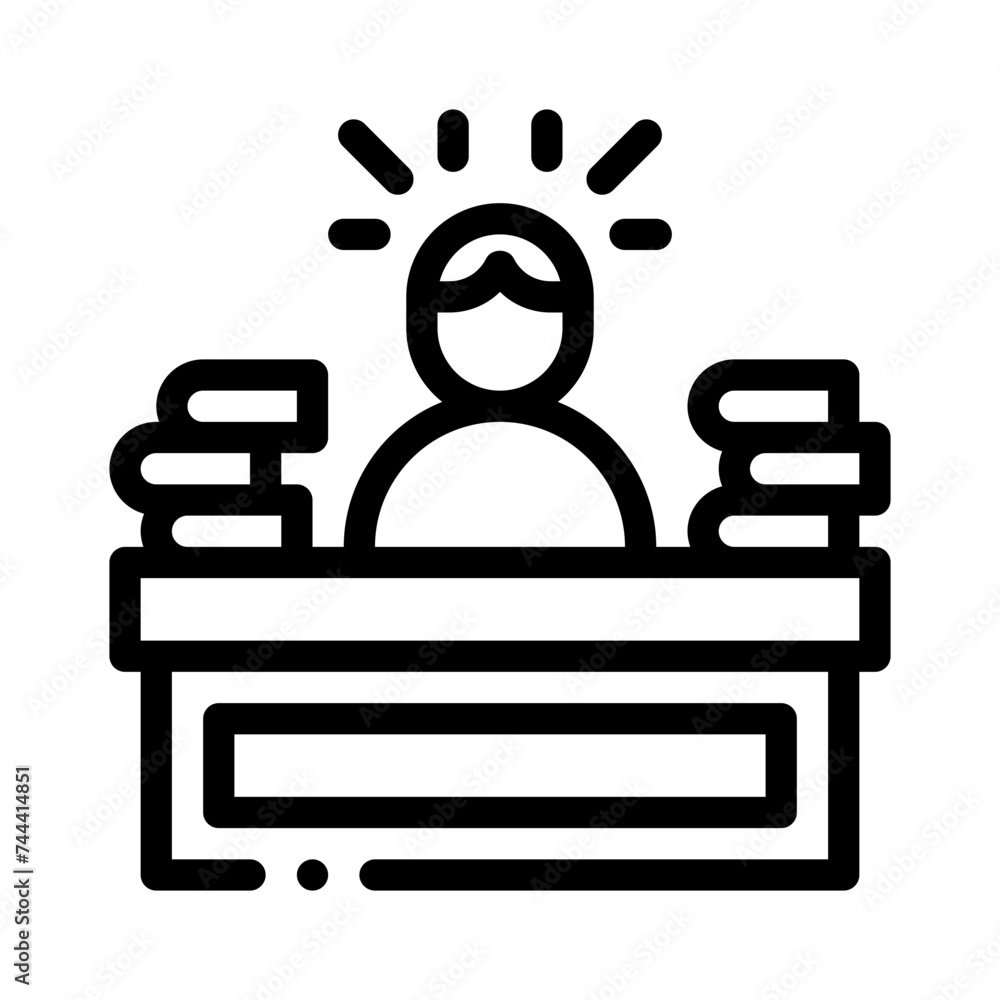 overload line icon overload line icon
