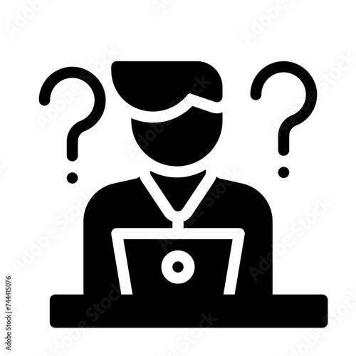 newbie glyph icon