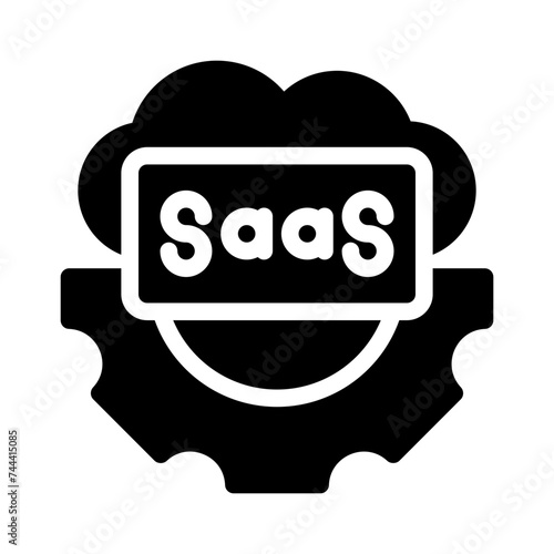 saas glyph icon