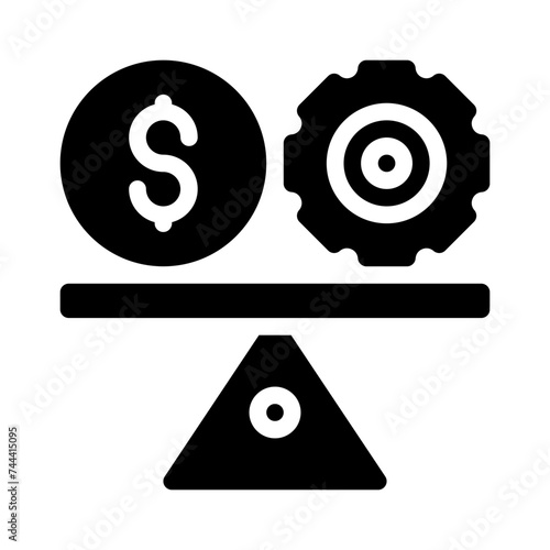 stability glyph icon