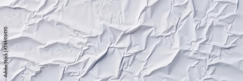 bright white paper crumpled background. Texture of wet paper ,White Paper Texture background. Crumpled white paper abstract shape background with space paper for text.White color texture pattern 