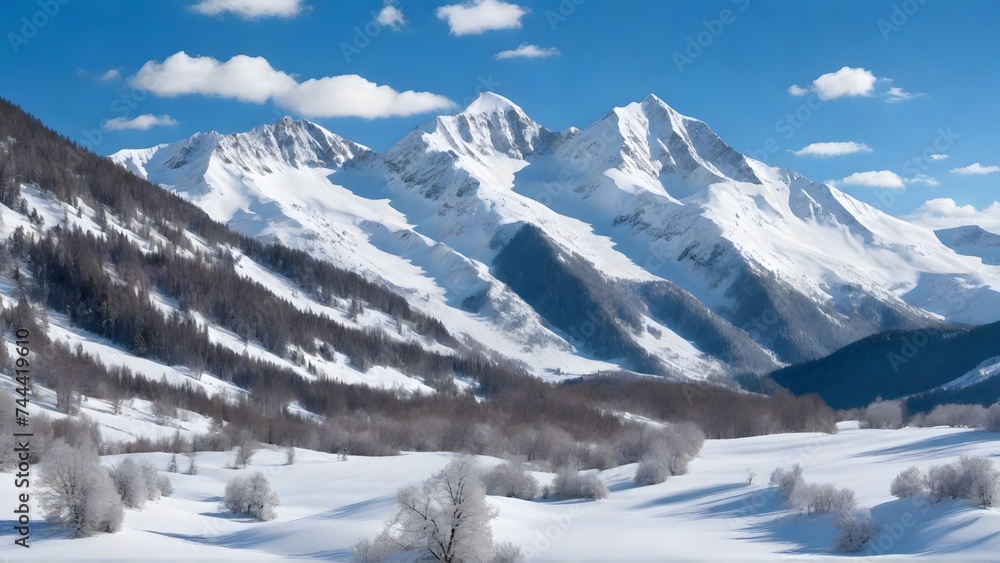 ski resort in the mountains ski resort in the mountains