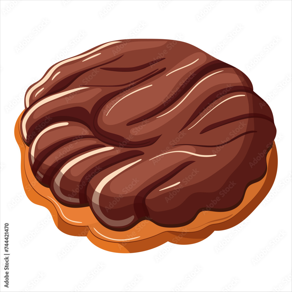 Cookies, confectionery. Vector illustration on a white background Cookies, confectionery. Vector illustration on a white background