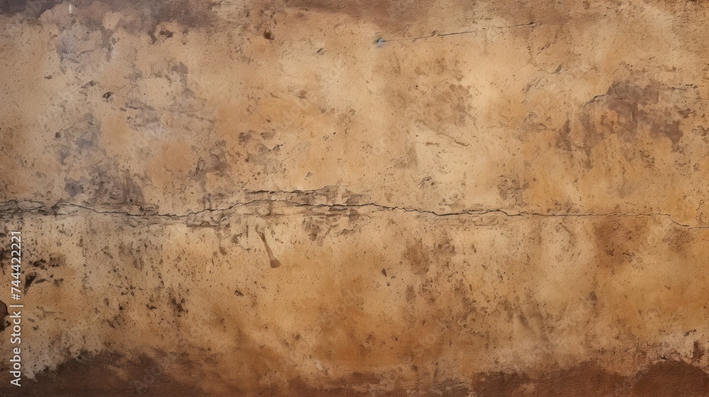 Texture of a vintage brown concrete as a background, 