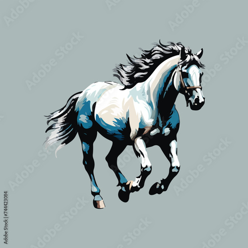 horse vector illustration © hasan