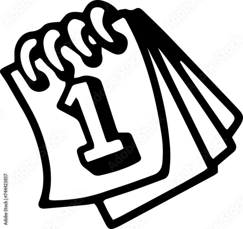 hand made calender icon